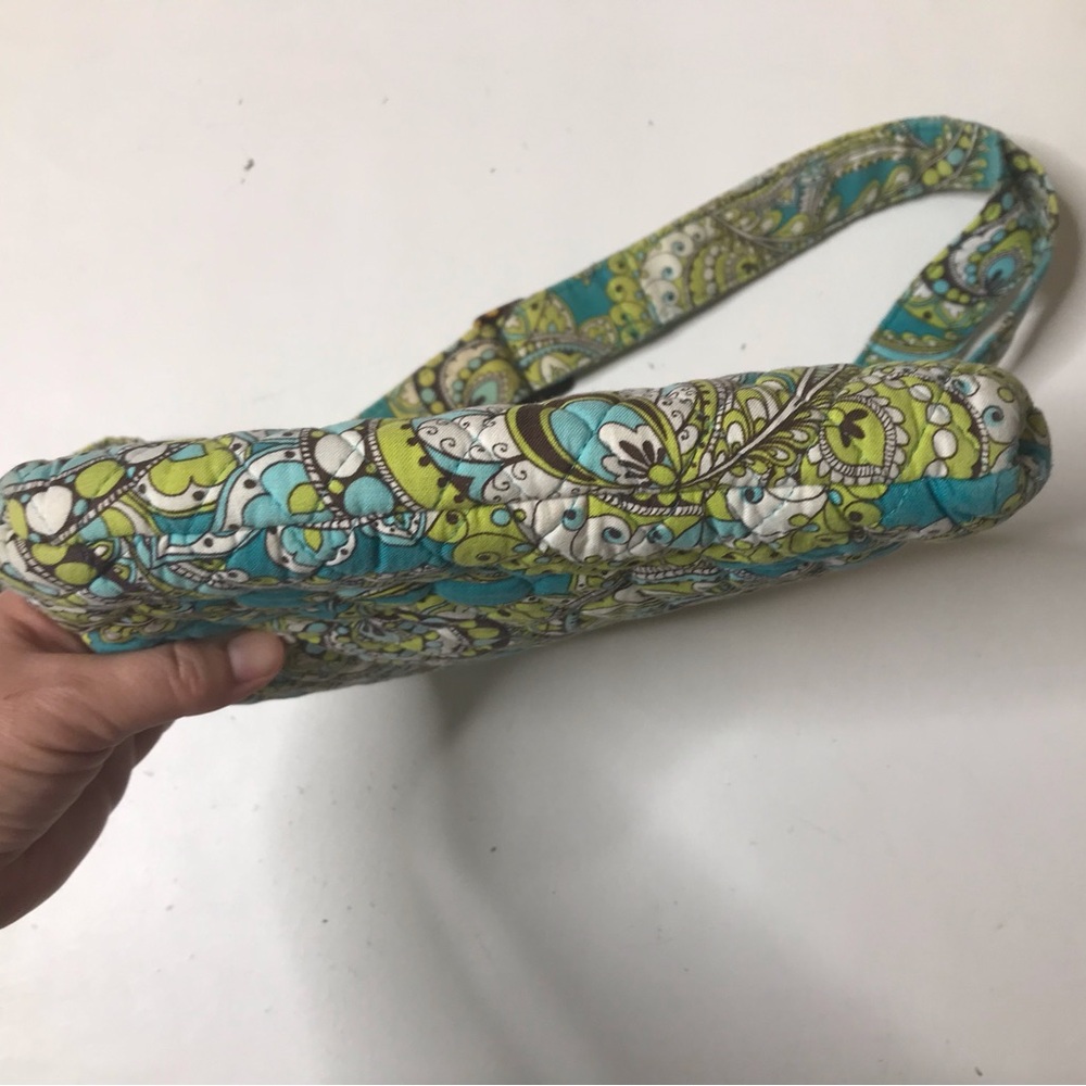 Vera Bradley Quilted Adjustable Crossbody Bag Purse - Picture 7 of 11